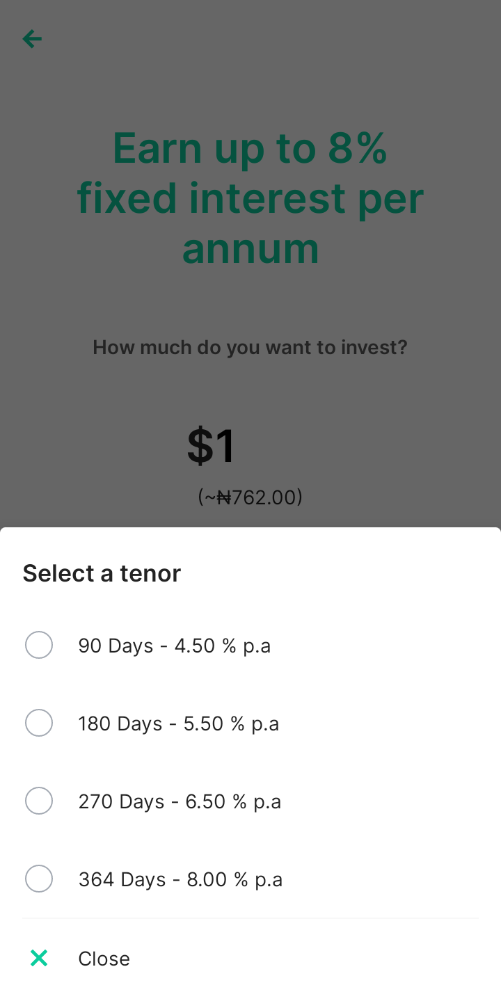  Bamboo Make Investment user flow UI screenshot