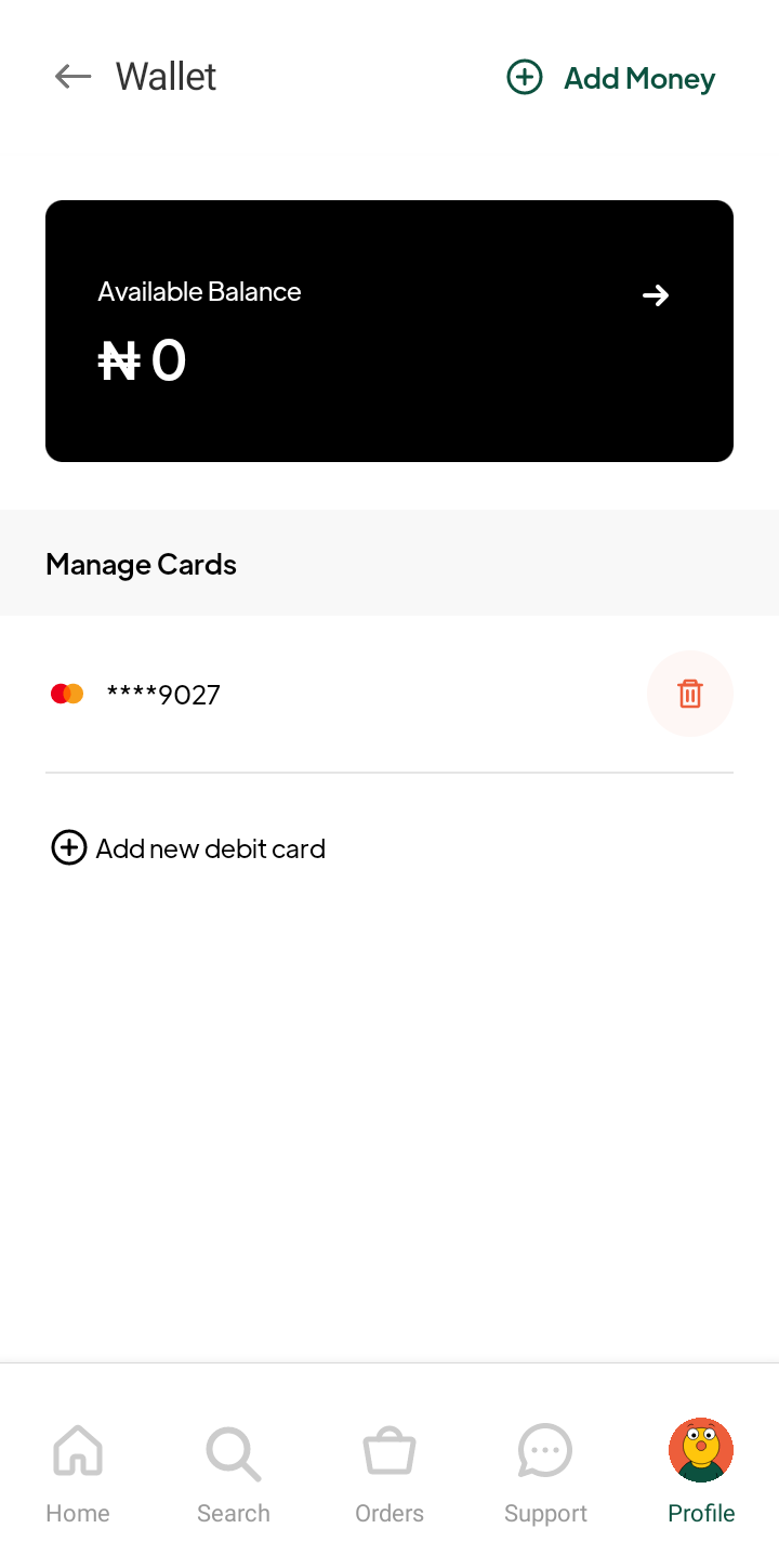  Chowdeck Fund Wallet user flow UI screenshot