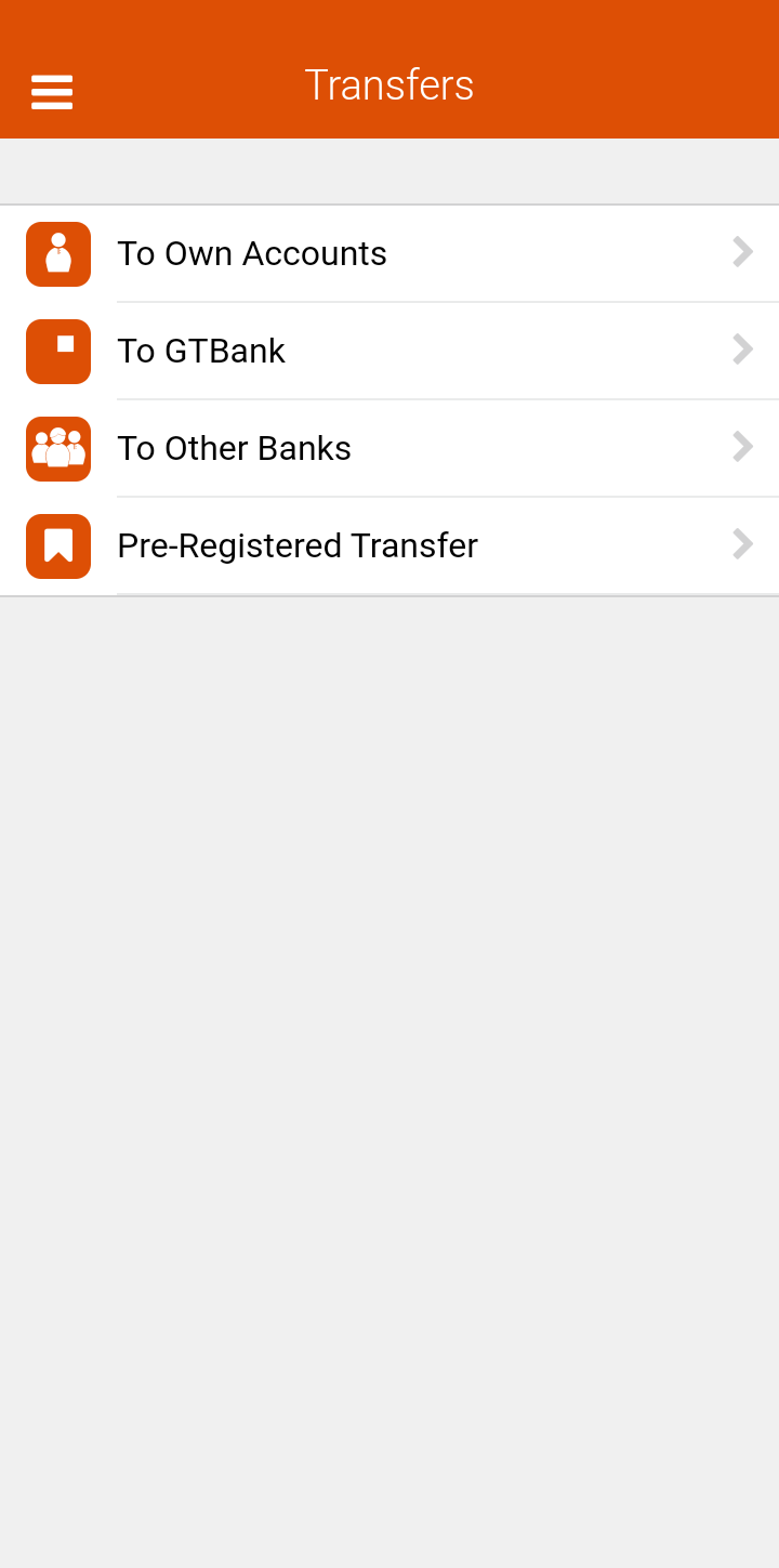  Gtbank Send Money user flow UI screenshot